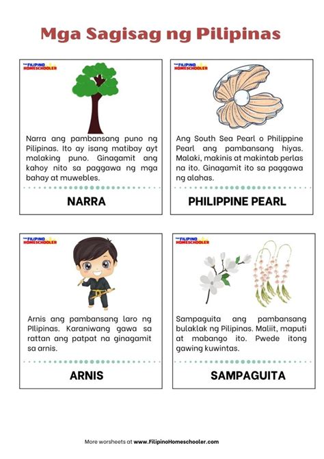 pambansang|Mga Sagisag ng Pilipinas — The Filipino Homeschooler.